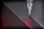 Die Vulkane, 1998, Farblithographie, 49,6 x 73,8 cm
