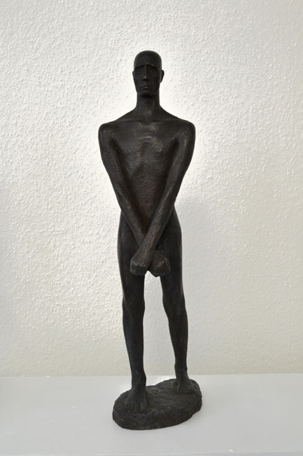 Der Freiheitskämpfer 1947 Bronze Höhe 56 cm