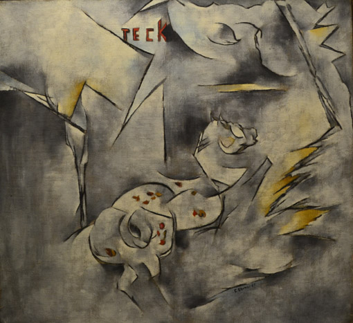 004 Der Schimmel. 1921, Oel auf Leinwand, 117 x 126 cm