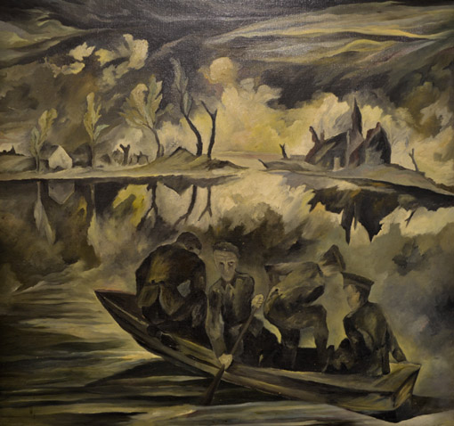 007 Flandern, 1933, Oel auf Leinwand, 86 x 91 cm