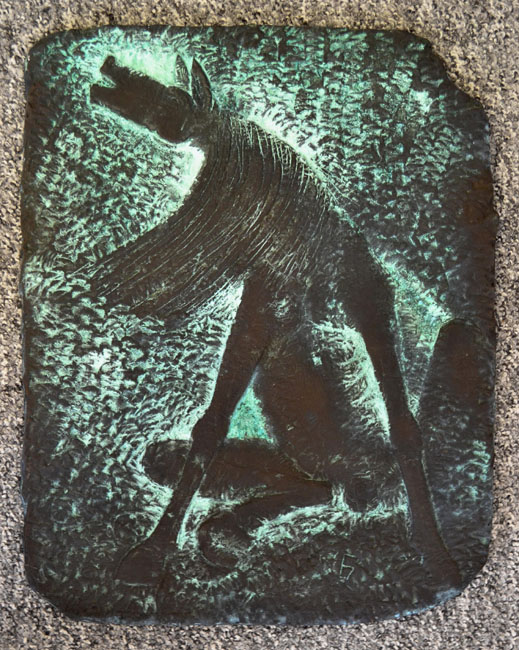 O Falladah I 1950 Bronze 42 x 33 cm 