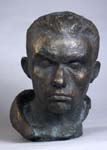 Selbstbildnis als sterbender Soldat, 1937, Bronze, Höhe 36 cm